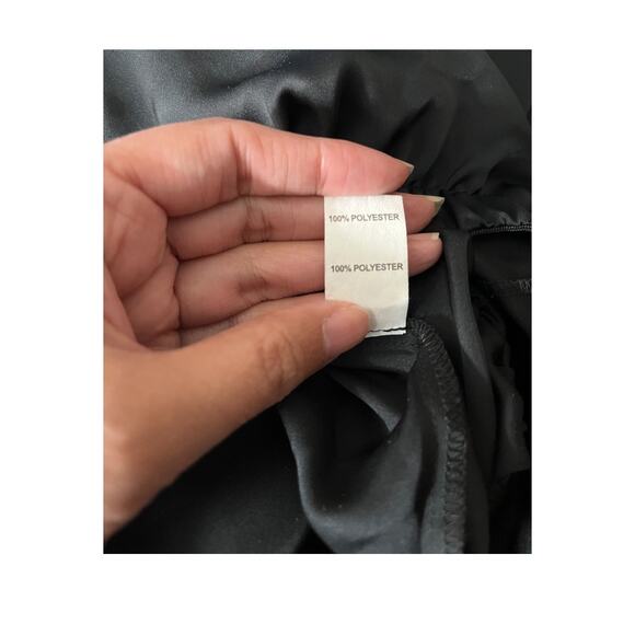 Ramy Brook Jumpsuit Dorothy draped waist black size Medium M - Picture 8 of 8